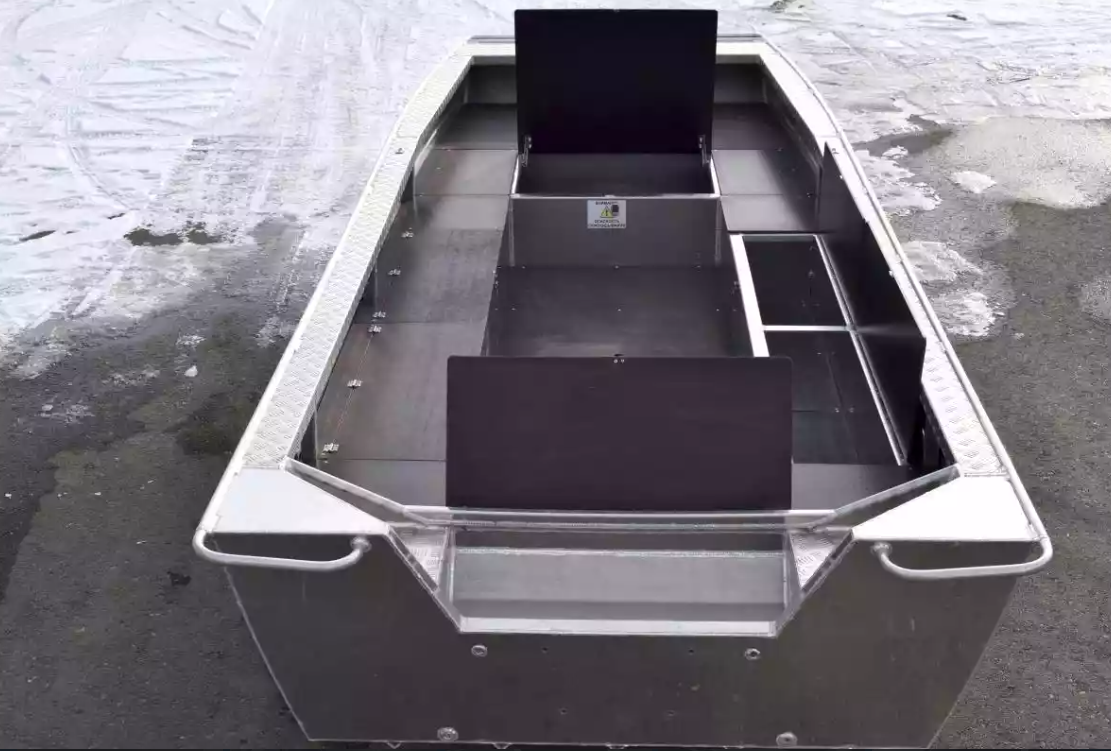 Алюминиевая лодка Wyatboat-490 Jonboat в Новочебоксарске
