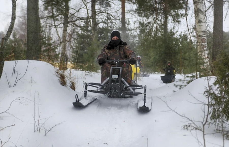 Мотобуксировщик РЫБАК PK 15 л.с. (короткая база 1230мм) в Новочебоксарске