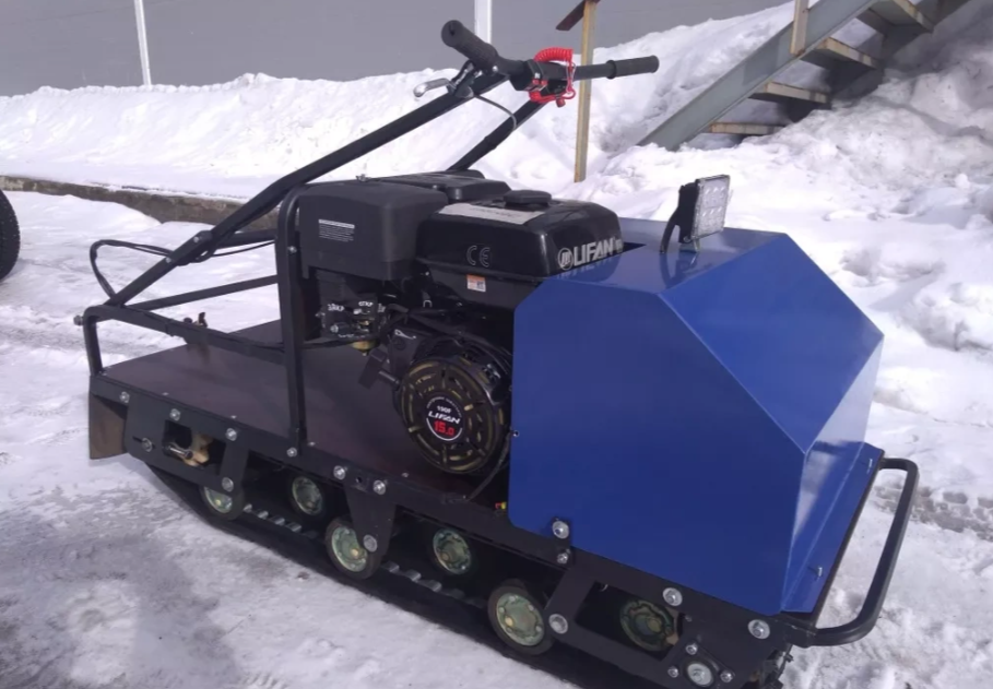 Мотобуксировщик AhtaR ЗИМА с реверсом (задний ход) в Новочебоксарске