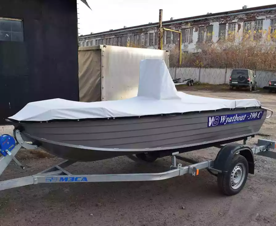 Алюминиевая лодка Wyatboat-390 C в Новочебоксарске