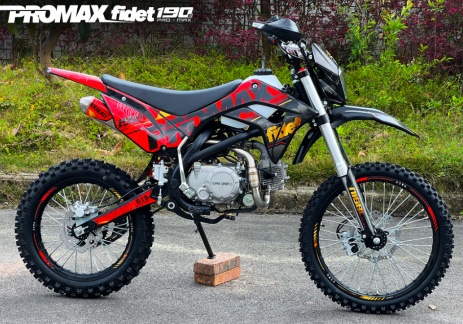 Мотоцикл (питбайк) PROMAX FIDET (ФАЙДЕТ) 190E MAX PRO LUX 19/16 в Новочебоксарске