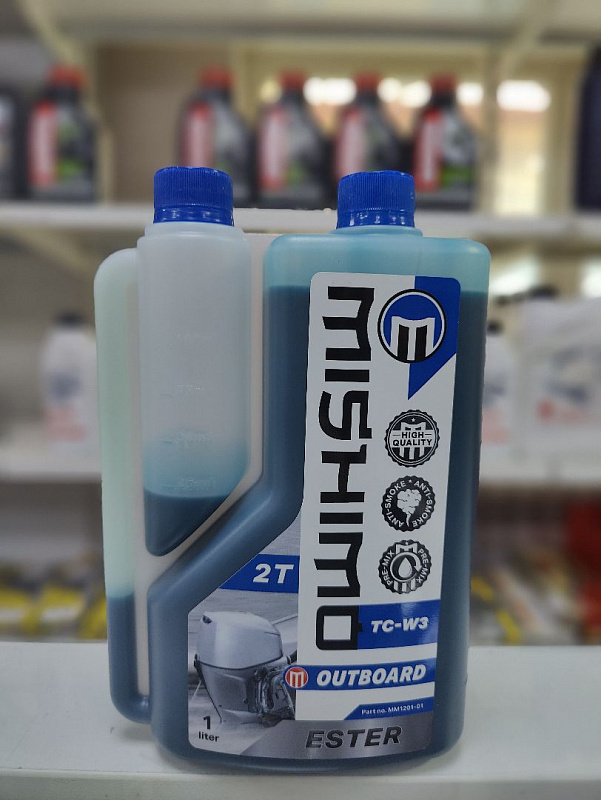 Масло MISHIMO 2T OUTBOARD (ESTER) полусинтетика 1 л в Новочебоксарске