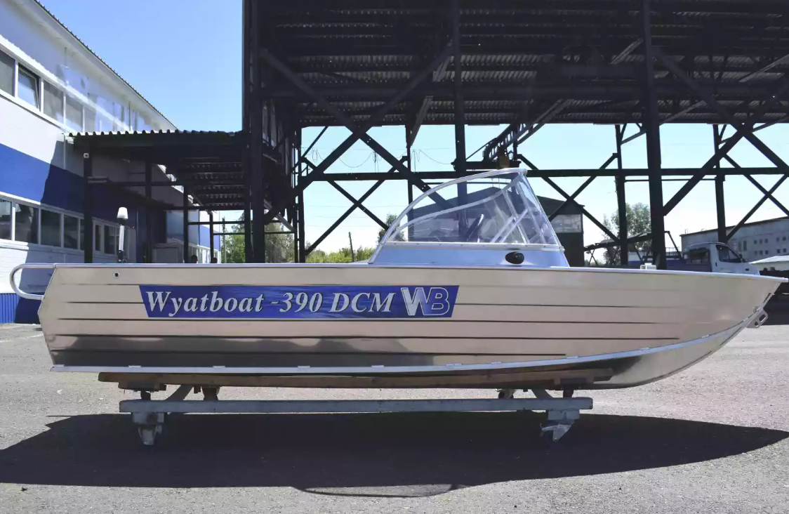 Алюминиевая лодка Wyatboat-390 DCM в Новочебоксарске