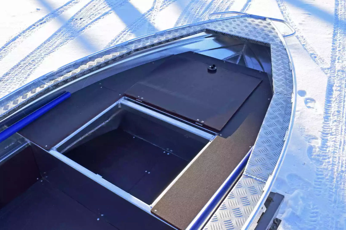 Алюминиевая лодка Wyatboat-370 Р FISH в Новочебоксарске