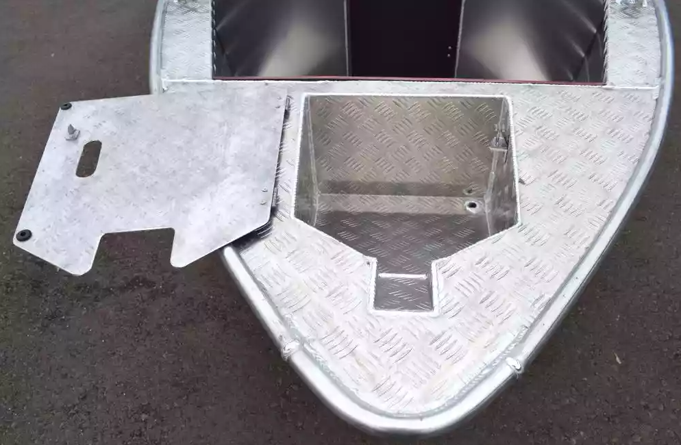 Алюминиевая лодка Wyatboat-390 DCM Увеличенный борт в Новочебоксарске