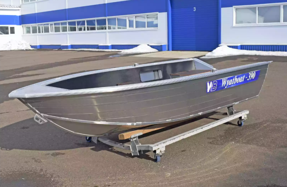 Алюминиевая лодка Wyatboat-390 Р NEW в Новочебоксарске