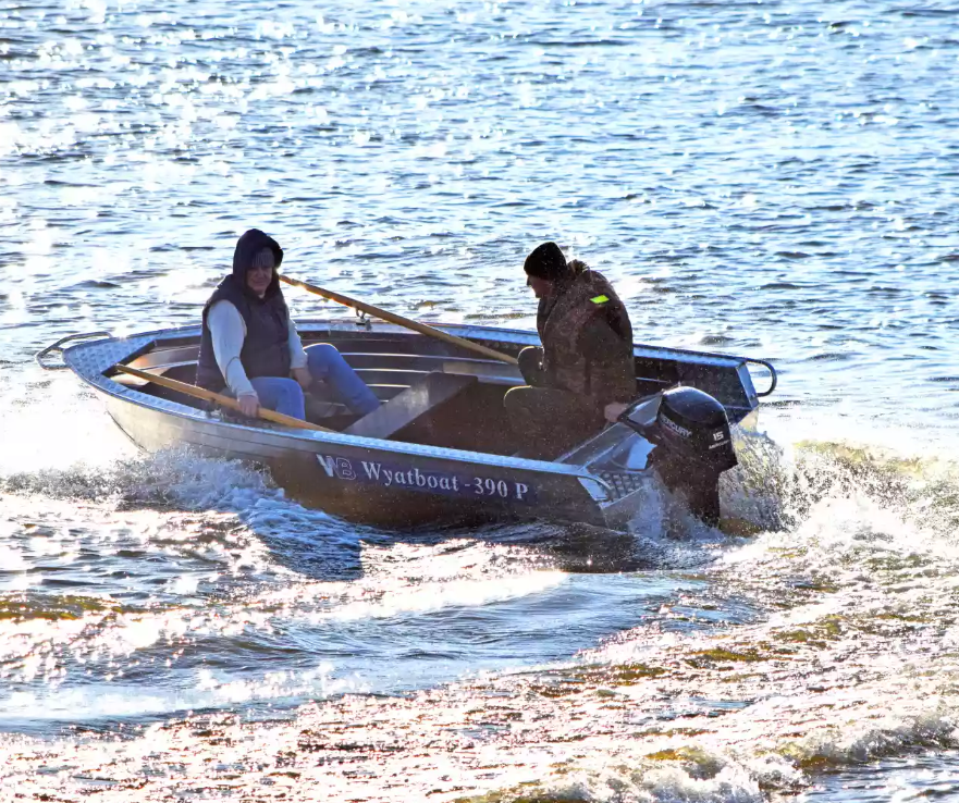 Алюминиевая лодка Wyatboat-390 P в Новочебоксарске