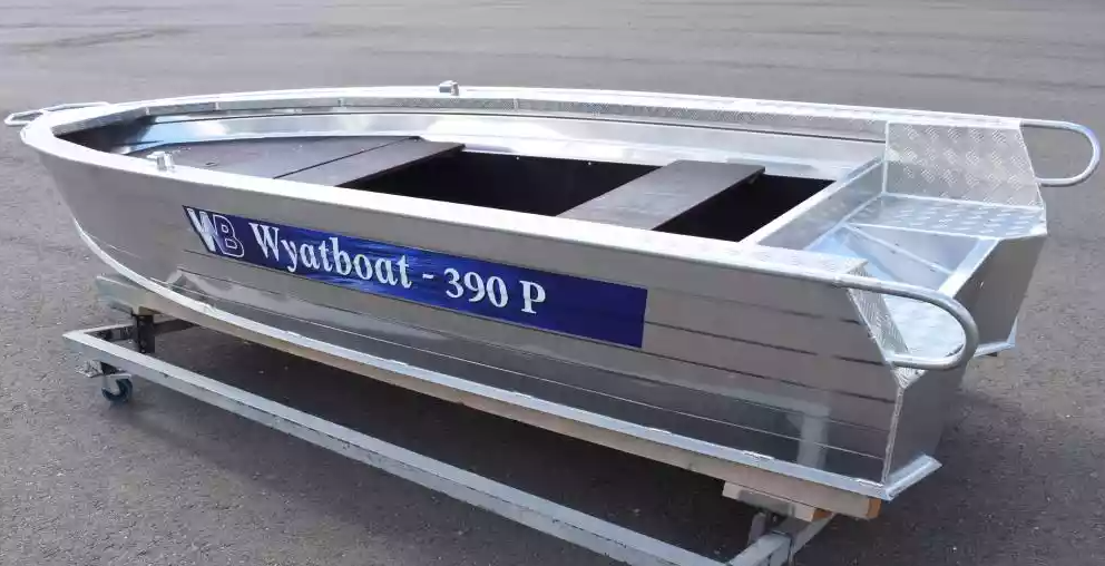 Алюминиевая лодка Wyatboat-390Р Fish в Новочебоксарске