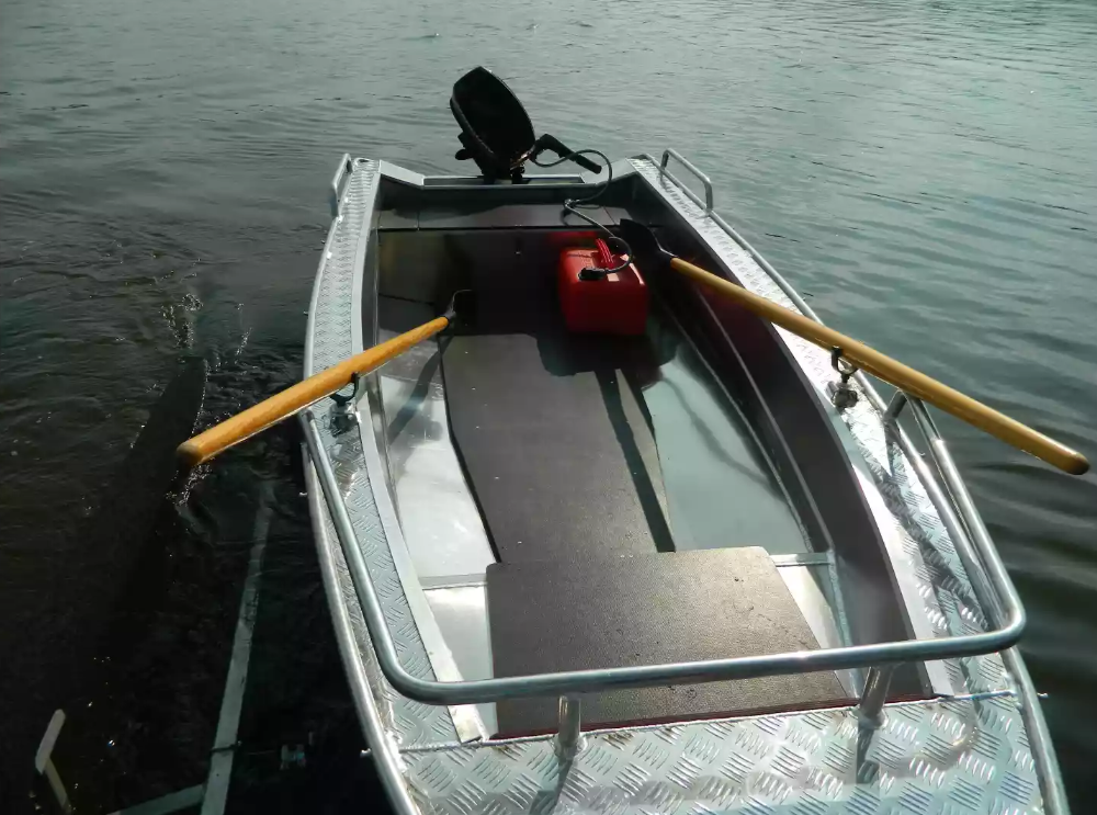 Алюминиевая лодка Wyatboat-390 У в Новочебоксарске