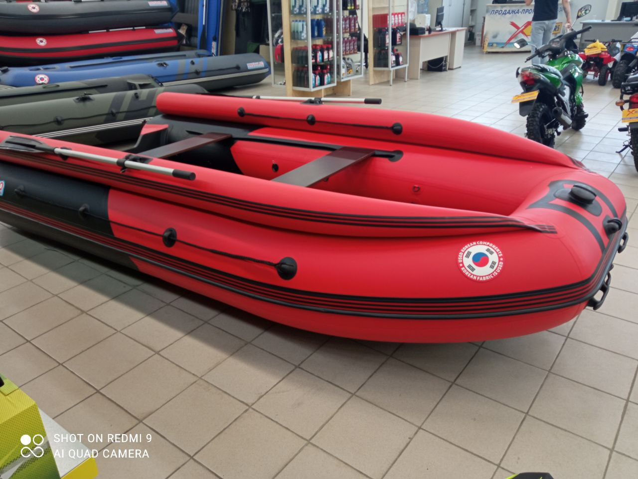 Лодка MISHIMO RIVER FJET PRO 400 под водомет в Новочебоксарске