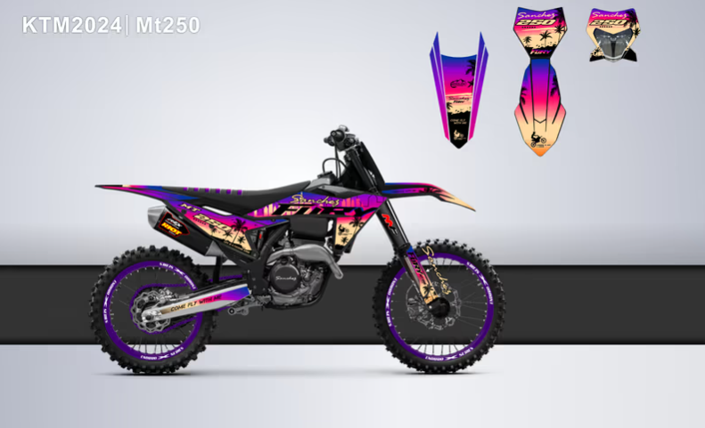 Кроссовый мотоцикл Sanchez Fury MT250 в Новочебоксарске