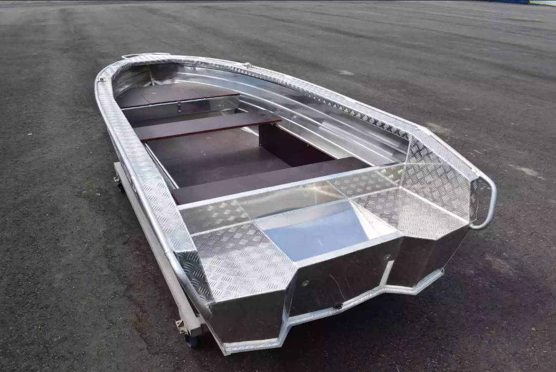 Алюминиевая лодка Wyatboat-390Р Увеличенный борт в Новочебоксарске