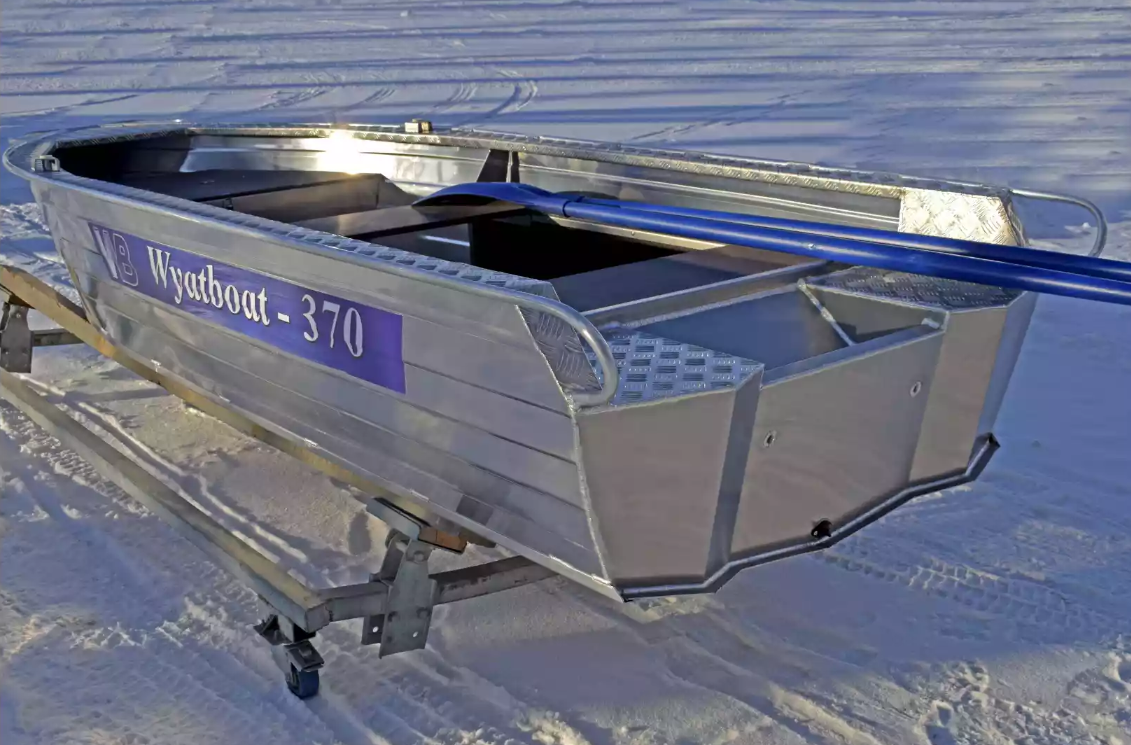 Алюминиевая лодка Wyatboat-370 Р в Новочебоксарске
