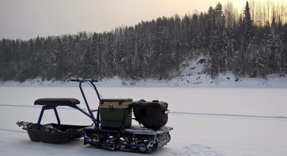 Мотобуксировщик Альбатрос-L 6.5 с фарой в Новочебоксарске