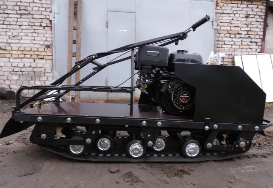 Мотобуксировщик AhtaR Зима 9 л/с с вариатором в Новочебоксарске