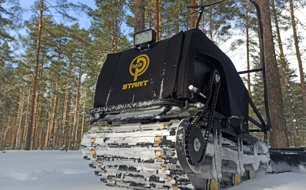 Мотобуксировщик РЫБАК СТАРТ Lifan 15 л.с (тканный капот) в Новочебоксарске