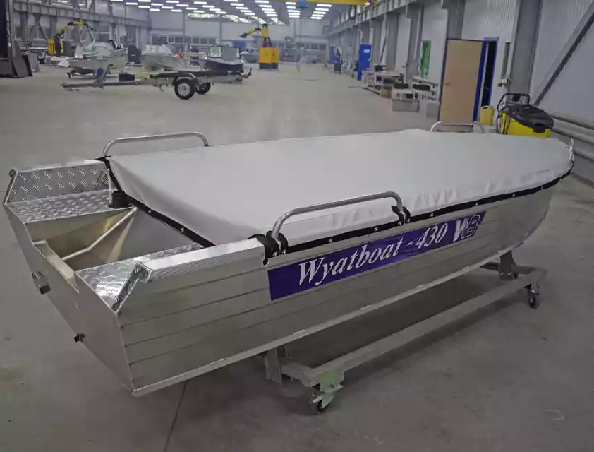 Алюминиевая лодка  Wyatboat-430 Р в Новочебоксарске