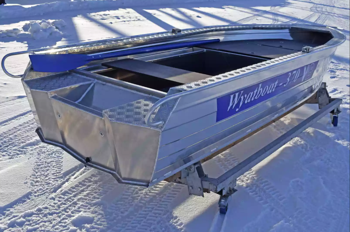 Алюминиевая лодка Wyatboat-370 Р FISH в Новочебоксарске