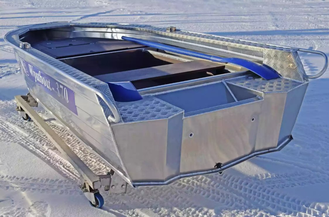 Алюминиевая лодка Wyatboat-370 Р FISH в Новочебоксарске