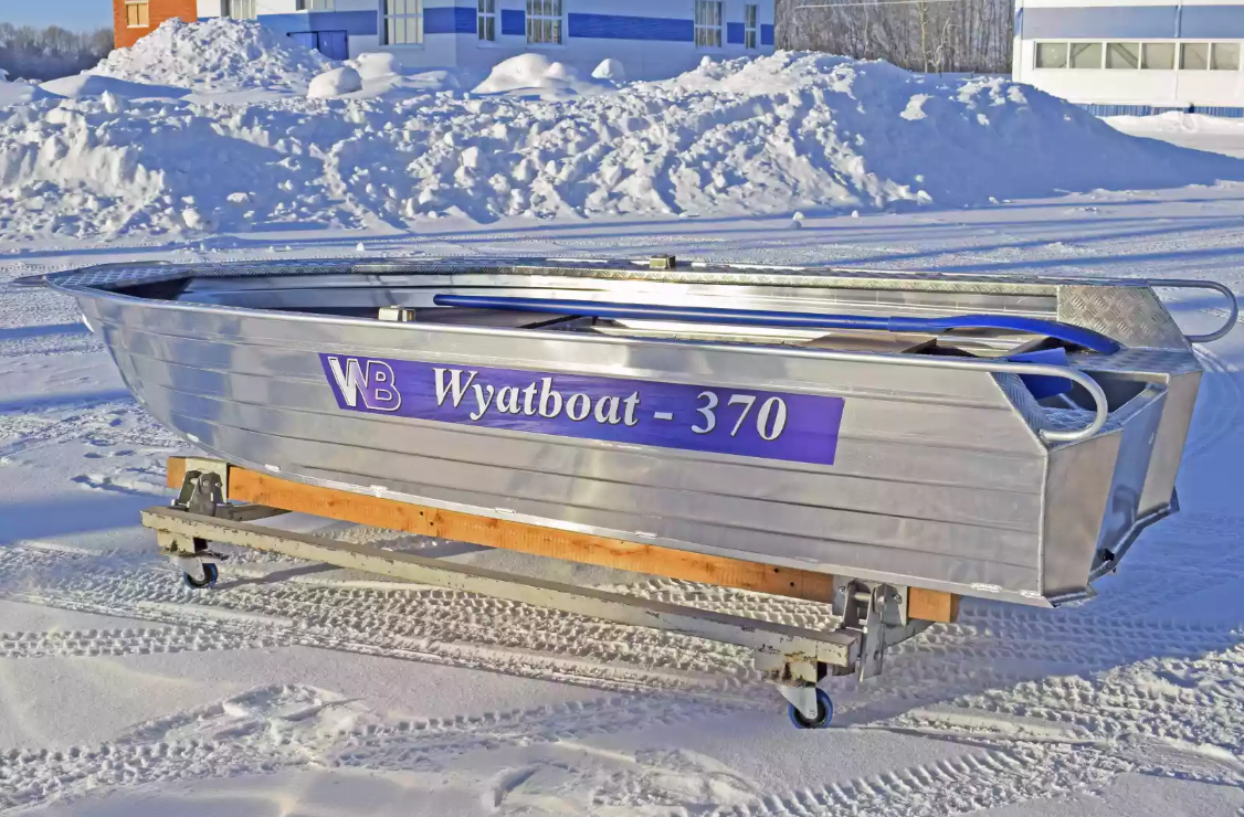 Алюминиевая лодка Wyatboat-370 Р FISH в Новочебоксарске