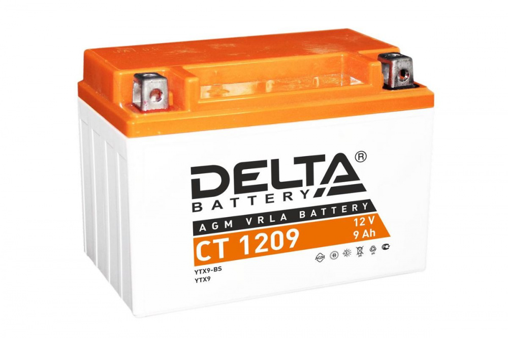 Аккумулятор Delta CT 1209 (12V / 9Ah) в Новочебоксарске