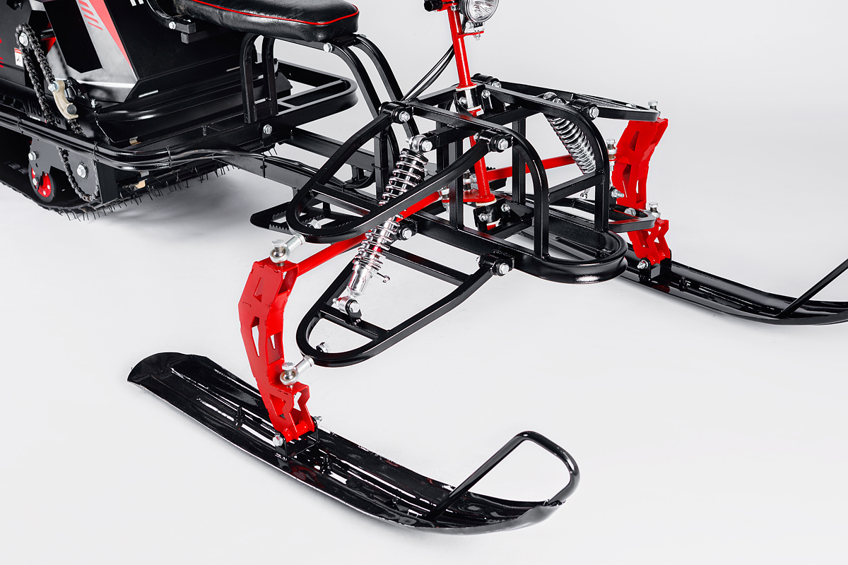 Лыжный модуль IKUDZO с подогревом ручек пластиковые лыжи в Новочебоксарске