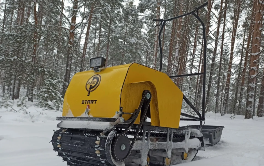 Мотобуксировщик РЫБАК СТАРТ Lifan 15 л.с. (металлический капот) в Новочебоксарске