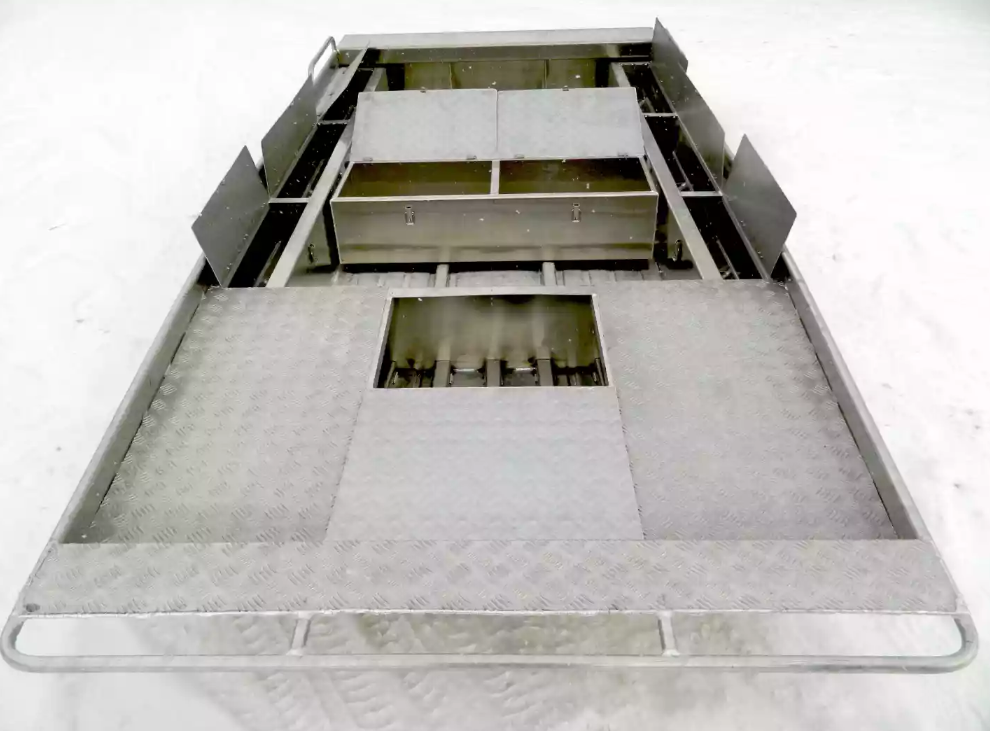 Алюминиевая лодка Wyatboat-390 Jonboat в Новочебоксарске