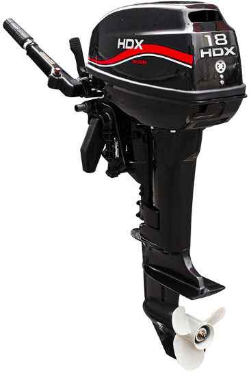 Лодочный мотор 2-х тактный HDX R series TE 18 BMS в Новочебоксарске