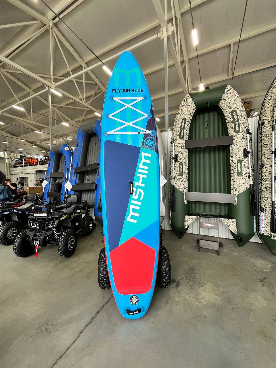 SUP (САП) Доска MISHIMO FLY AIR BLUE 10,8’ (330см) в Новочебоксарске