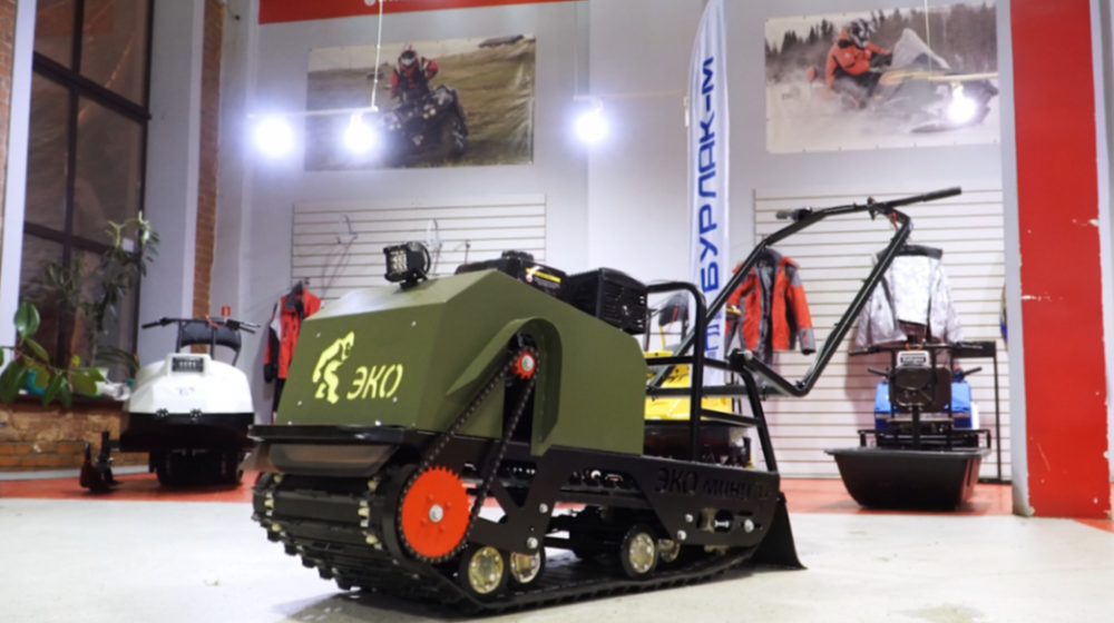 Мотобуксировщик ЭКО-Мини 15 лс (рама цельнометаллическая гнутая) в Новочебоксарске