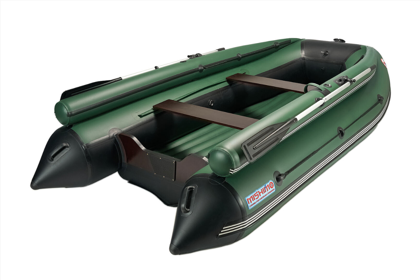 КОМПЛЕКТ ЛОДКА MISHIMO FAMILY LITE 370 + МОТОР MARLIN MP 9.9 AMHS PROLINE FORCE в Новочебоксарске