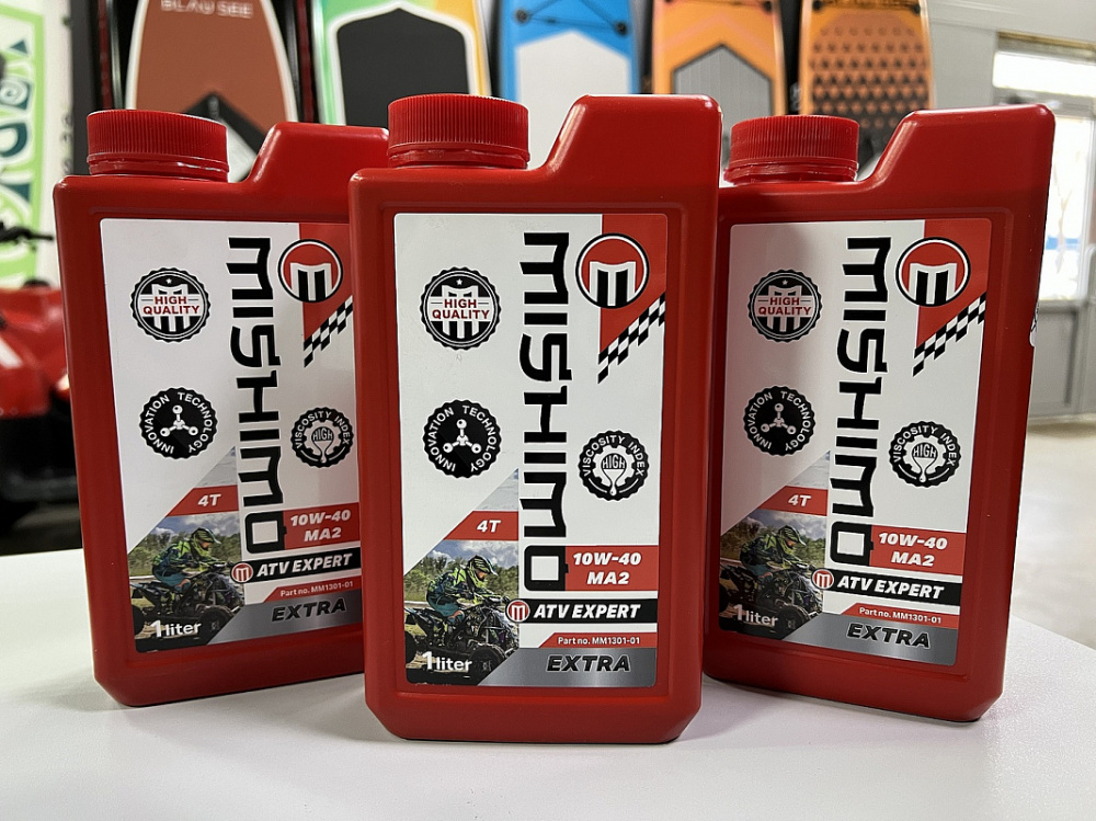 Масло MISHIMO 4T ATV EXPERT (EXTRA) 10w40 1 л в Новочебоксарске