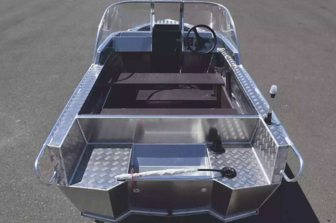 Алюминиевая лодка Wyatboat-390 DCM в Новочебоксарске