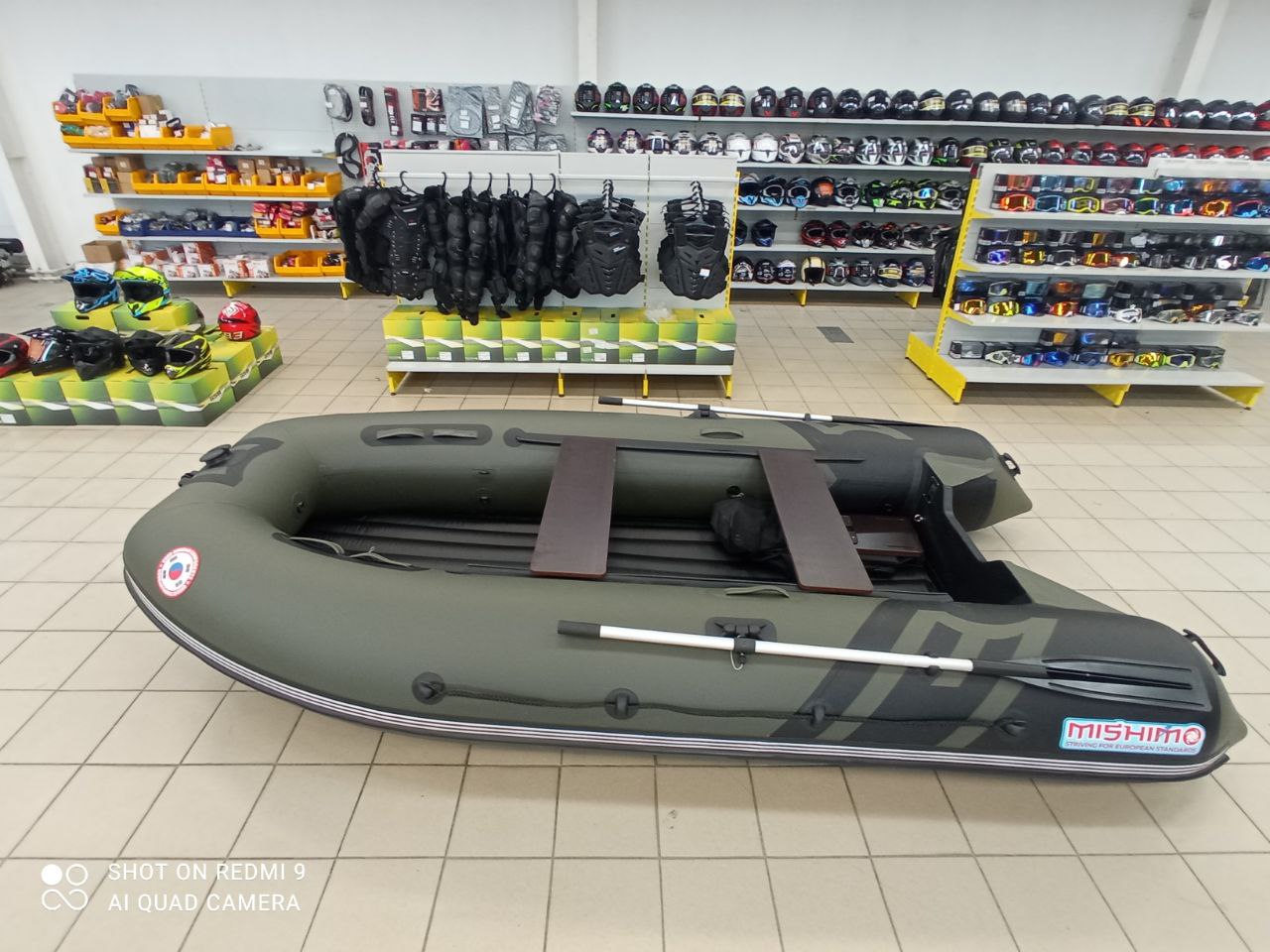 Лодка MISHIMO RIVER JET 400 под водомет в Новочебоксарске
