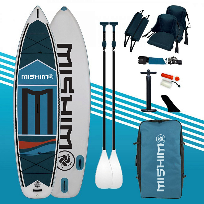 SUP (САП) Доска MISHIMO BIG-SPORT 12.6 в Новочебоксарске