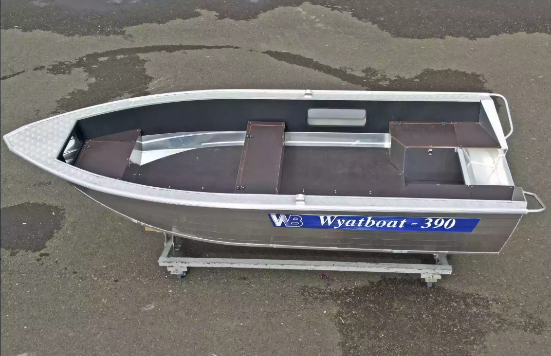 Алюминиевая лодка Wyatboat-390 Р NEW в Новочебоксарске
