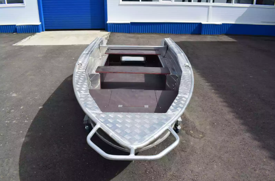 Алюминиевая лодка Wyatboat-390Р Увеличенный борт в Новочебоксарске