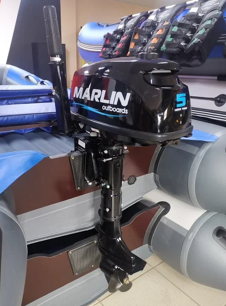 КОМПЛЕКТ ЛОДКА MISHIMO LITE 315 + МОТОР 5л.с в Новочебоксарске