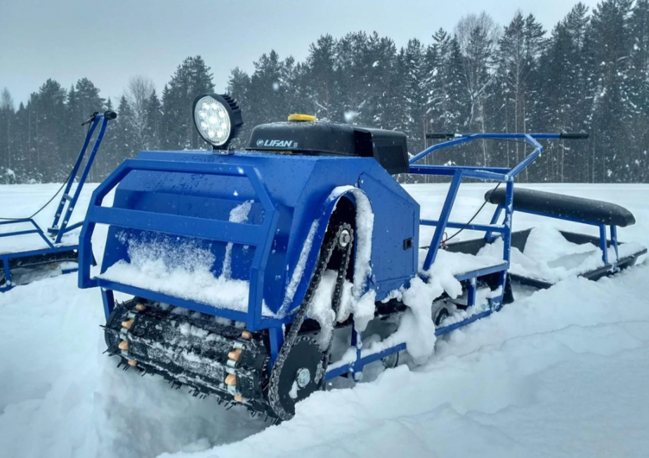 Мотобуксировщик Альбатрос-XLV 15 тележки, 1450 мм в Новочебоксарске