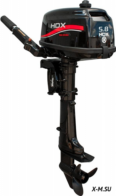 Лодочный мотор 2-х тактный HDX R series T 5,8 BMS в Новочебоксарске