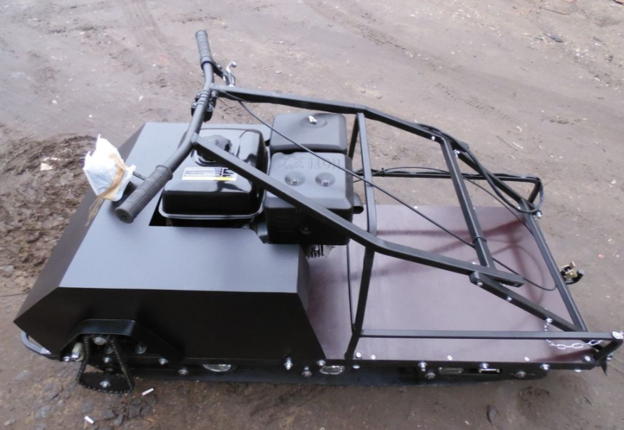 Мотобуксировщик AhtaR Зима 9 л/с с вариатором в Новочебоксарске