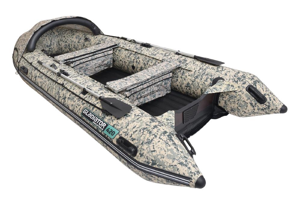 НАДУВНАЯ ЛОДКА GLADIATOR E350PRO в Новочебоксарске