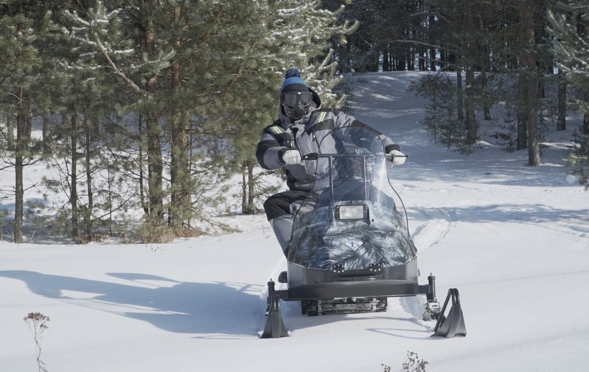 Миниснегоход Бурлак-М Егерь Стандарт 15 л.с. эл.запуск в Новочебоксарске