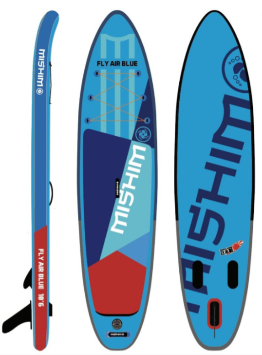 SUP (САП) Доска MISHIMO FLY AIR BLUE 10,8’ (330см) в Новочебоксарске