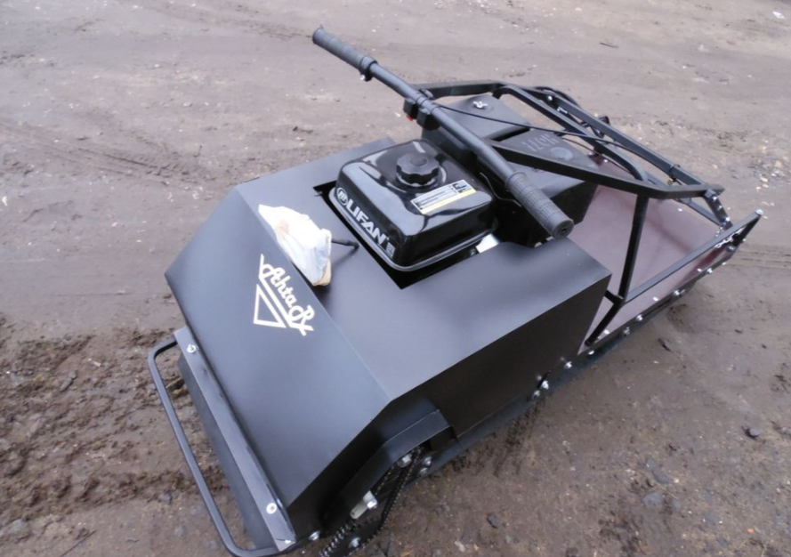 Мотобуксировщик AhtaR Зима 9 л/с с вариатором в Новочебоксарске