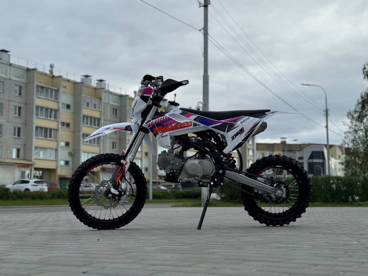 Питбайк JHLMOTO JHL Z140E Pro (YX1P56FMJ) в Новочебоксарске