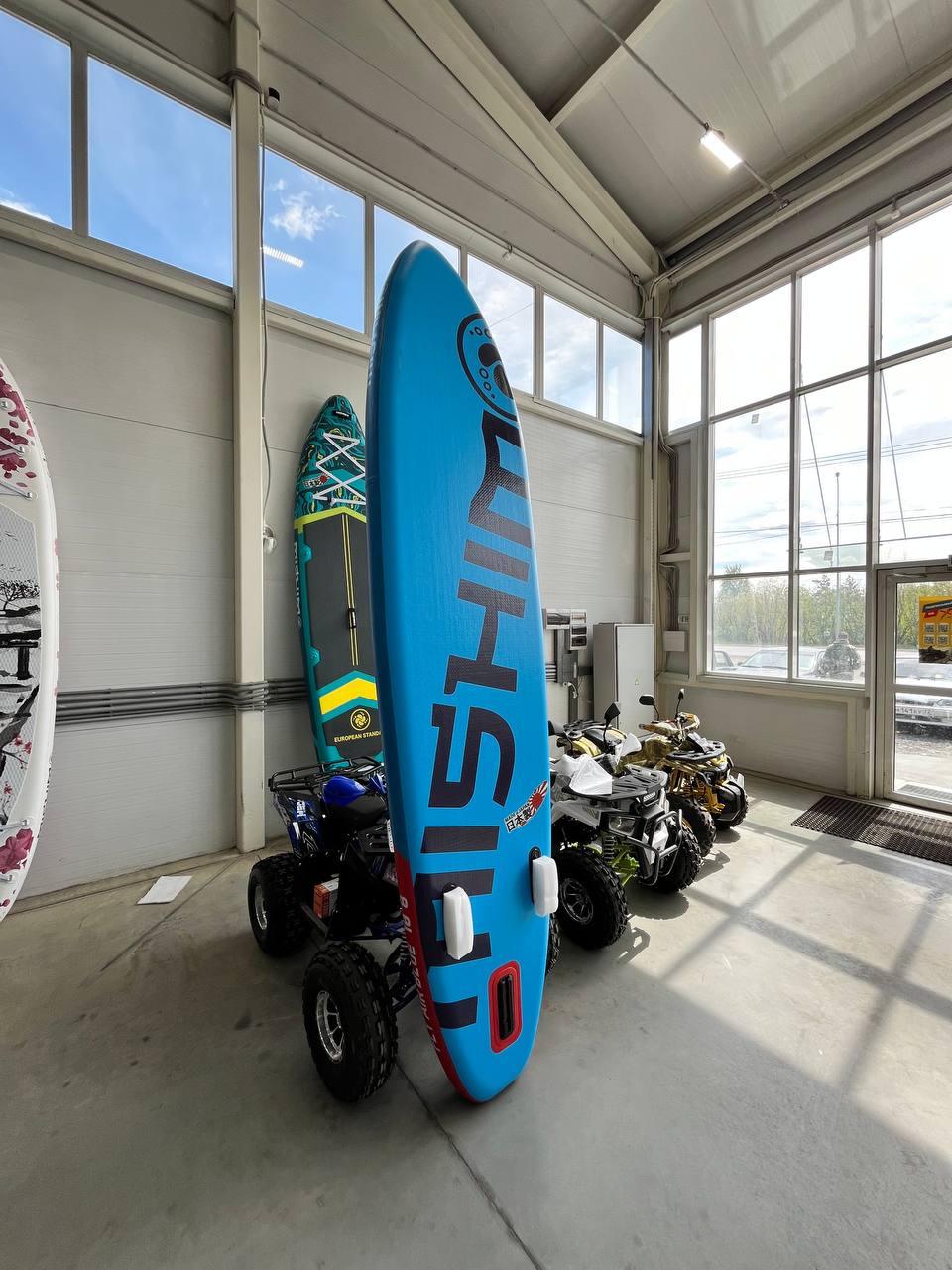 SUP (САП) Доска MISHIMO FLY AIR BLUE 10,8’ (330см) в Новочебоксарске