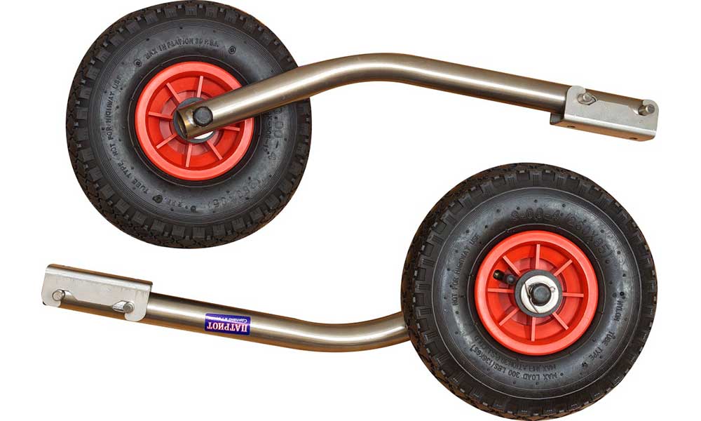 Транцевые колеса модульные удлиненные из нержавеющей стали в Новочебоксарске