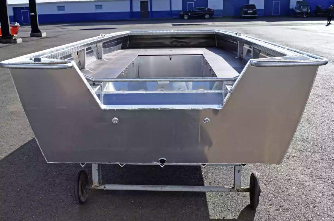 Алюминиевая лодка Wyatboat-490 Jonboat в Новочебоксарске